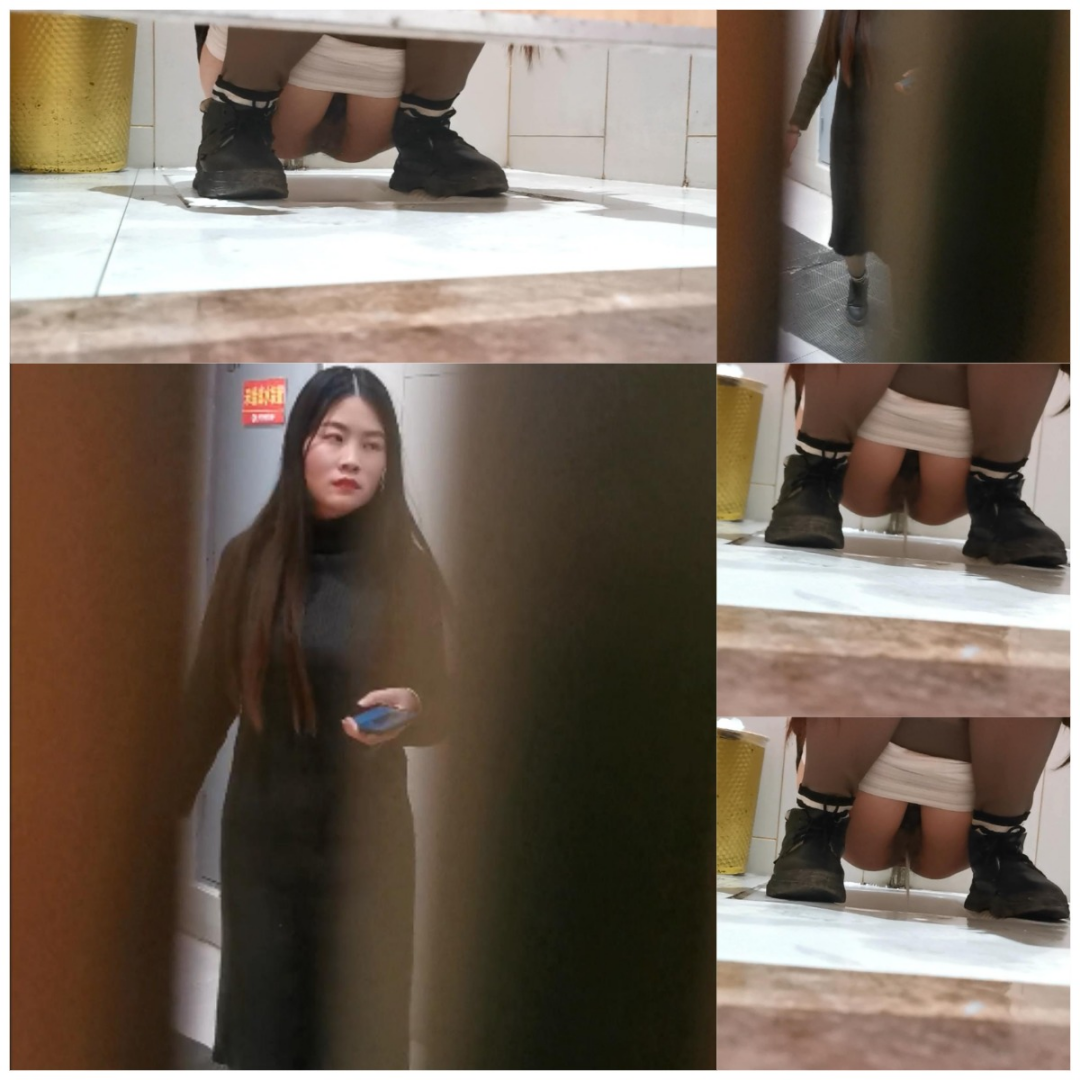 【蹲守商场女厕厕拍】★最新女厕★黑毛衣裙长发姐姐蹲下拉屎蹲姿犹如少女一般妖娆诱惑.png